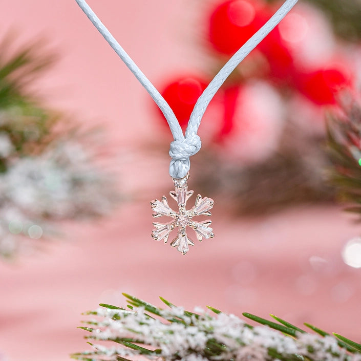 Christmas Eve Snowflake Bracelet