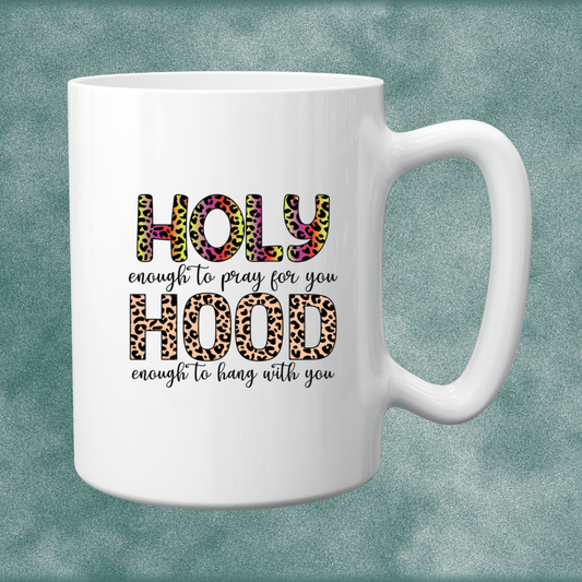 15 oz  Holy and Hood Mug