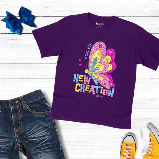 Kerusso® Kidz T-Shirt - Collage Butterfly™