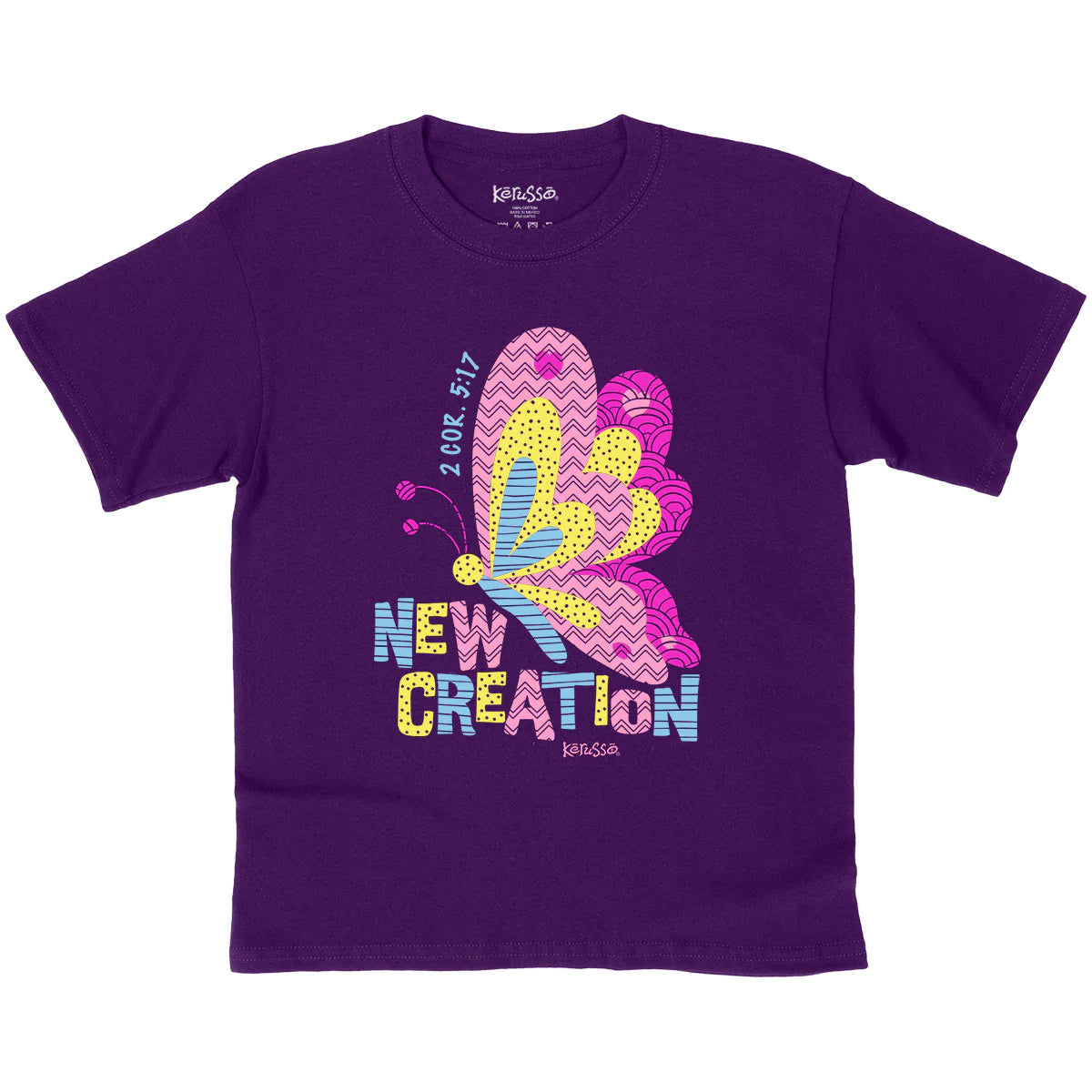 Kerusso® Kidz T-Shirt - Collage Butterfly™