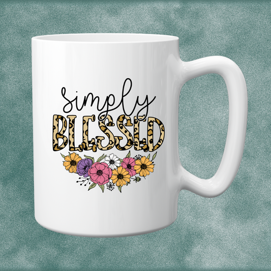 15 oz Simply Blessed Mug